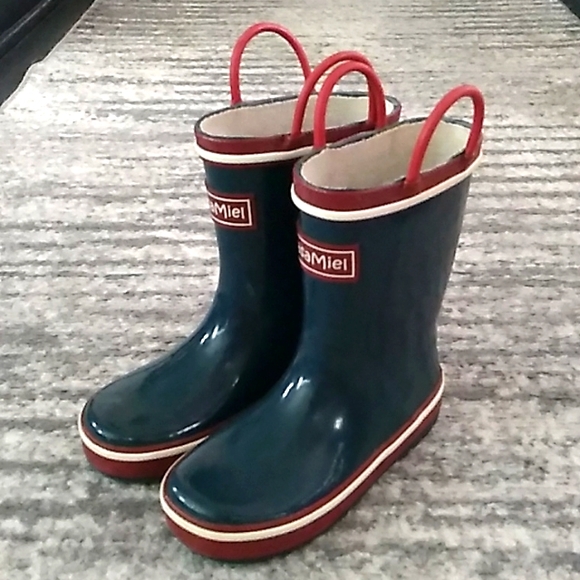 CasaMiel Other - CasaMiel Toddler Rainboots-Red/Blue- Size 10